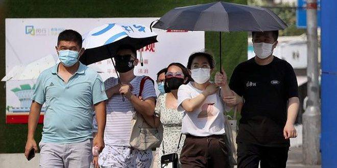 الصين تجدد تحذير اللون الأصفر لتجنب درجات الحرارة المرتفعة