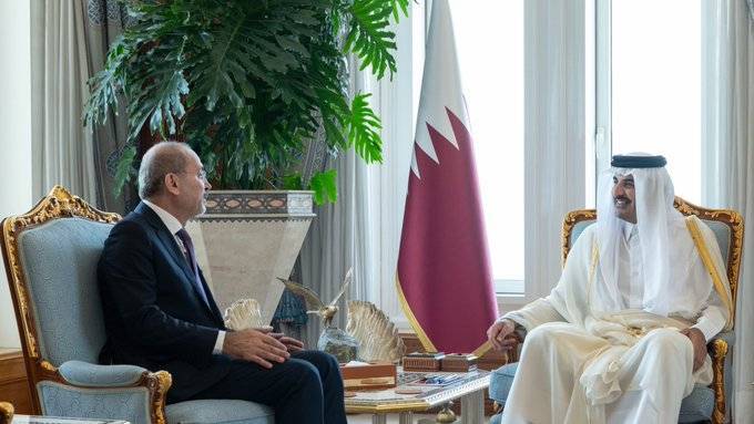 الصفدي ينقل رسالة شفهية من الملك إلى أمير قطر