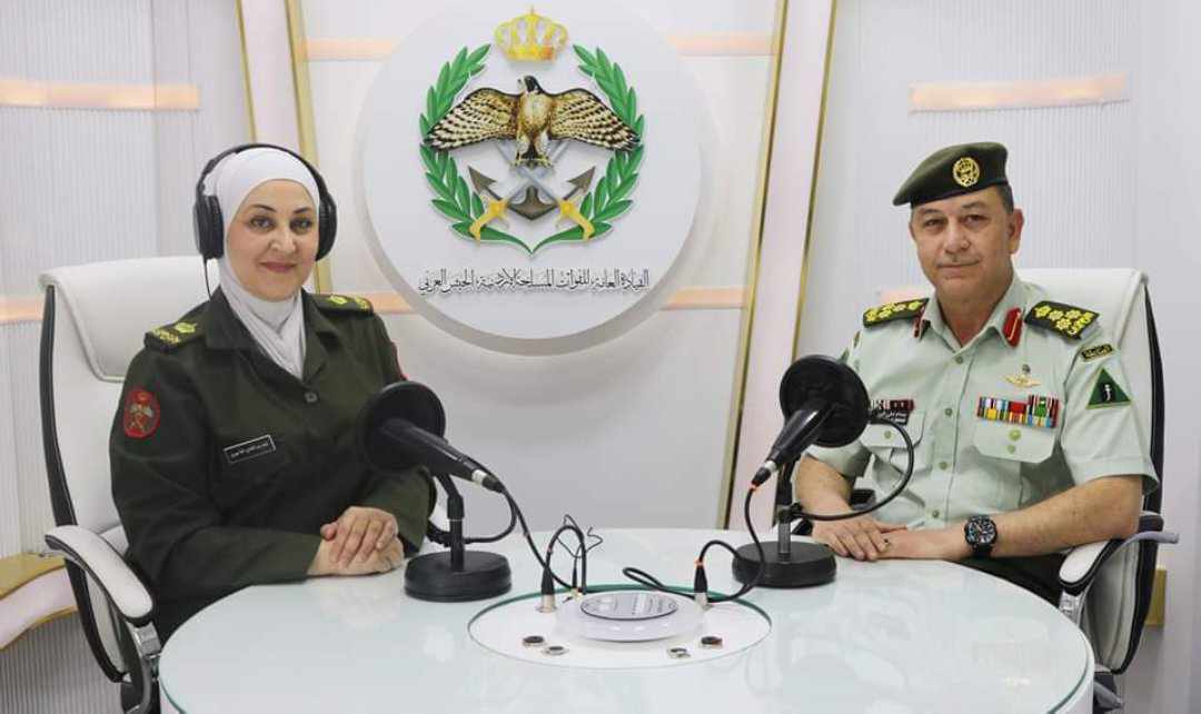 إذاعة الجيش العربي تستضيف العميد الركن بسام البريك