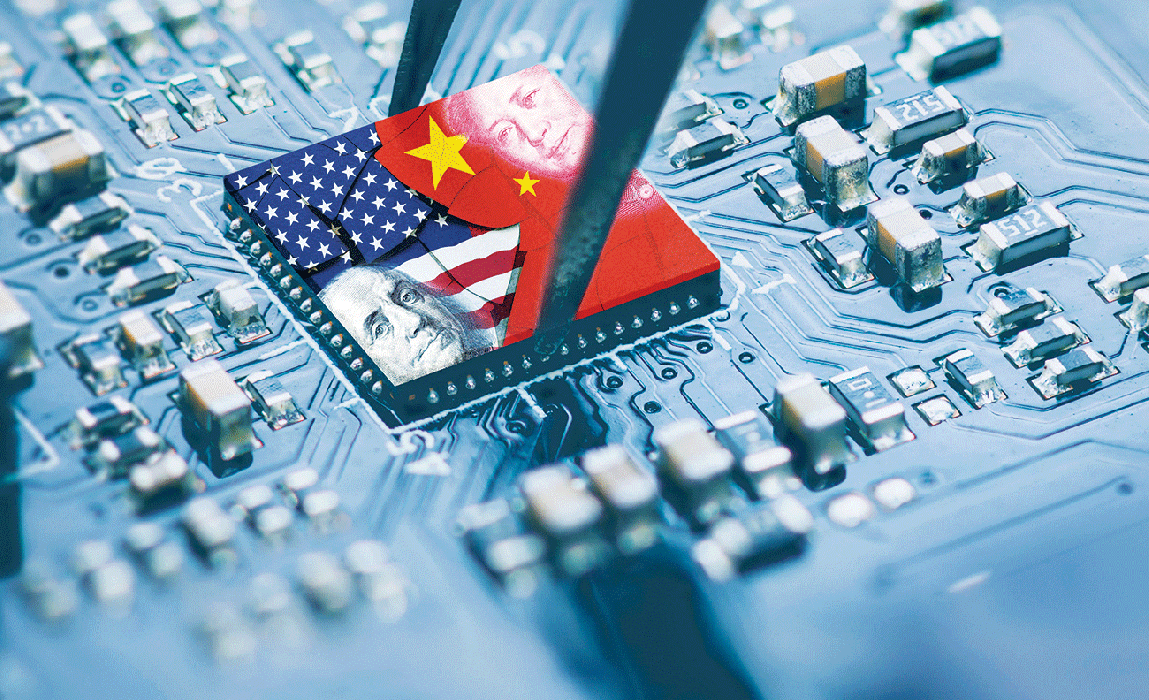 حرب الرقائق بين أمريكا والصين تحاصر شركات التكنولوجيا