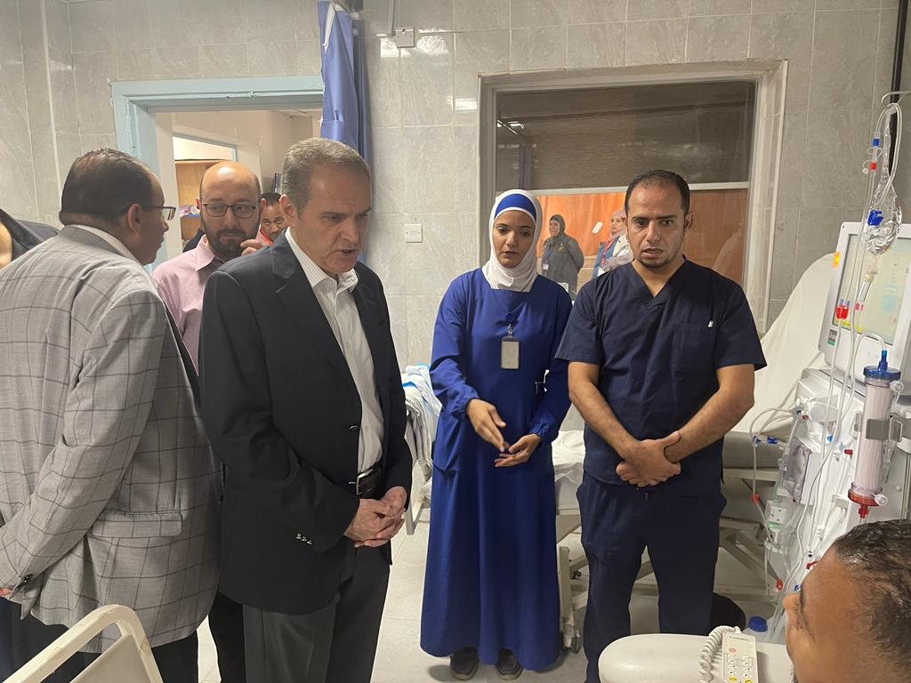 وزير الصحة يتفقد الخدمات الصحية في أربعة مستشفيات حكومية بالأغوار