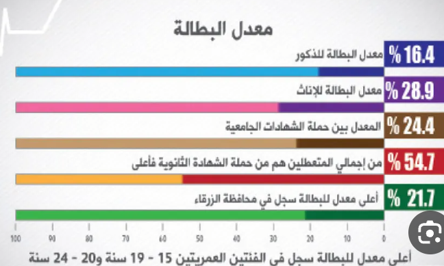 الحكومة: غير قادرين على مشكلة البطالة و70 من الانفاق يذهب للرواتب والتقاعدات