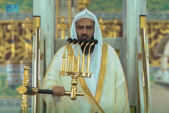 إمام المسجد النبوي: للصدق مع الله تعالى لوازم ناشئة وبراهين دالة وثمار طيبة