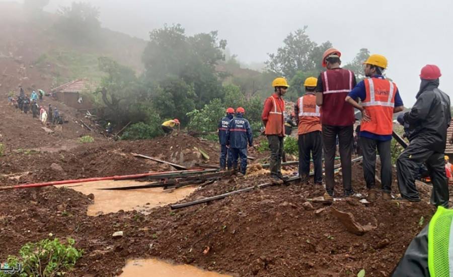 ارتفاع عدد قتلى الانهيار الأرضي في الهند إلى 22 شخصاً