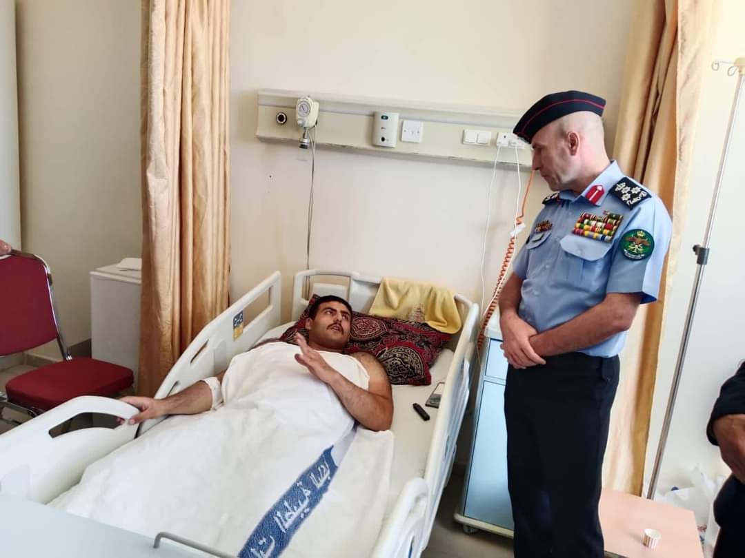 قائد امن إقليم الشمال يعود الشرطي المومني ...صور