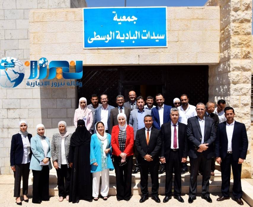 بني مصطفى وجولتها الميدانية إلى   لوائي الجيزة والموقر
