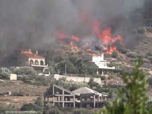 الحريق الهائل تسبب بـأكبر عملية إجلاء عرفتها اليونان