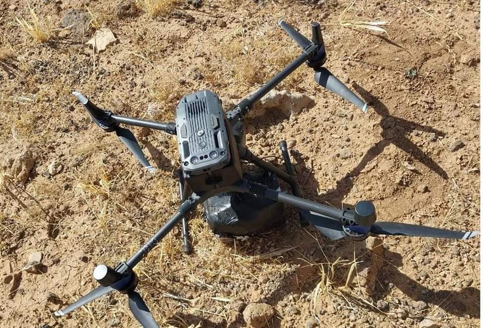 الجيش العربي: اسقاط طائرة مسيرة على واجهة المنطقة العسكرية الشرقية محملة بمواد مخدرة...صور