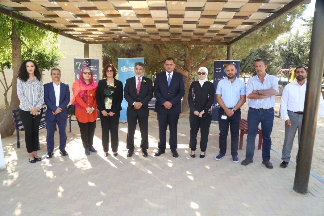 الأمانة تنظم نشاطا رياضيا في الصالة الخارجية لحديقة دير غبار