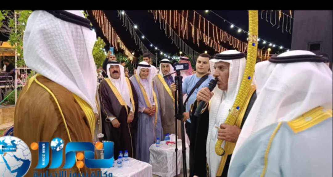 الشيخ عبدالحميد  القداح  يهدي الشيخ زيد الزهير سيفًا عربيًا أصيلًا  ...صور