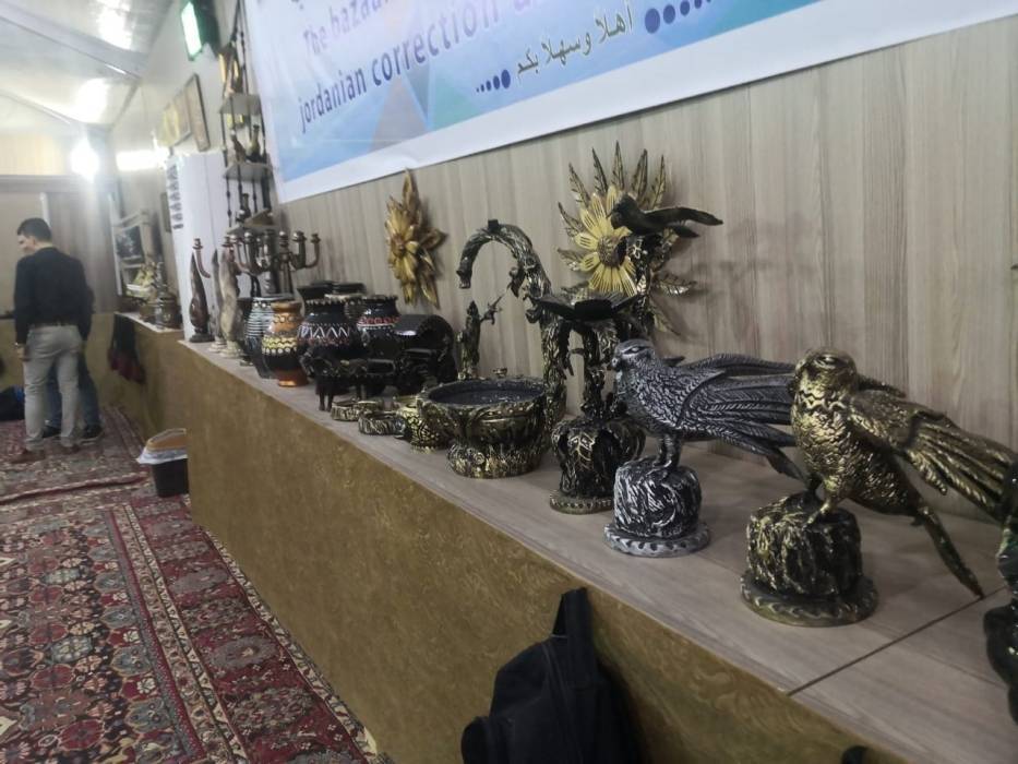 مديرية الامن العام تقيم معرض منتوجات نزلاء مراكز الاصلاح والتأهيل  صنع بعزيمة في مهرجان جرشصور