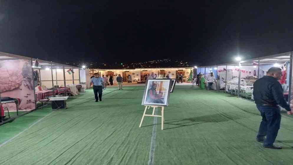 تخصيص خيمة لعرض منتجات أثرية لدول مشاركة في مهرجان جرش