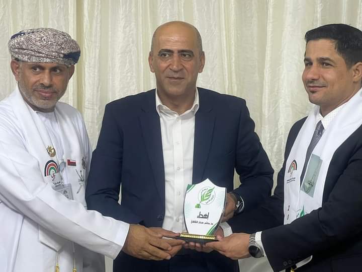العتوم يستقبل وفد سلطنة عمان المشارك في مهرجان جرش