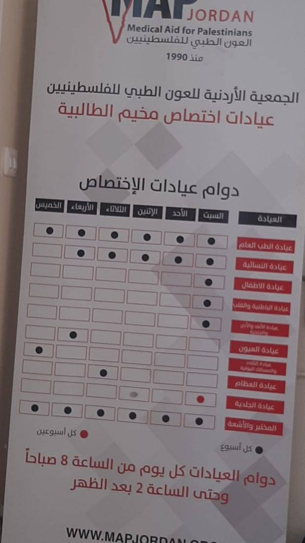 الجمعية الاردنية للعون الطبي للفلسطينيين