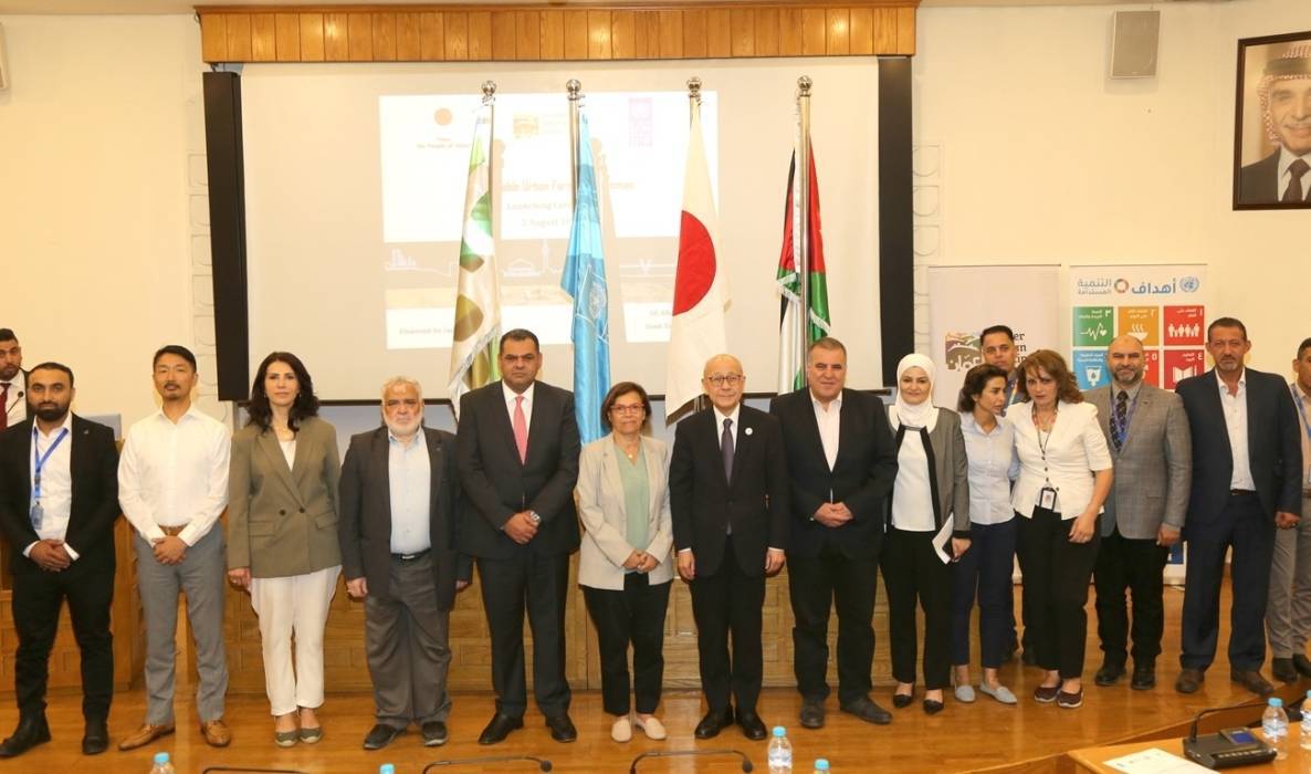 اطلاق مشروع الزراعة الحضرية المستدامة في مدينة عمان