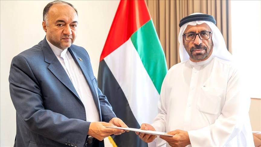رئيس الإمارات يتلقى دعوة رسمية من نظيره الإيراني لزيارة طهران