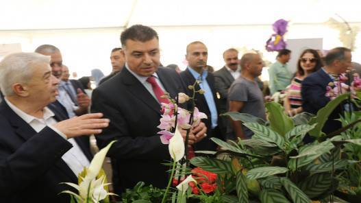 وزير الزراعة يفتتح مهرجان الزهور الأردني الأول في حدائق الحسين