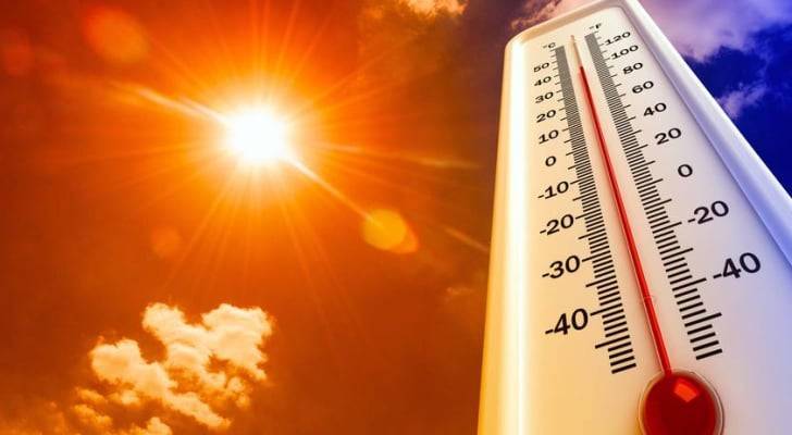 الكتل الحارة بعيدة عن الاردن في الأيام المقبلة