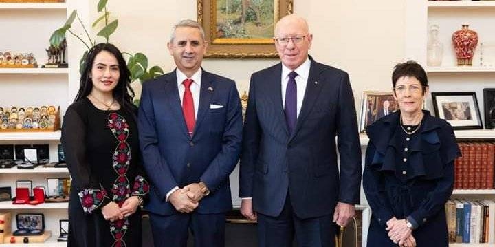 الحاكم العام لأستراليا يقيم مأدبة غداء على شرف سفير المملكة الأردنية الهاشمية _صور