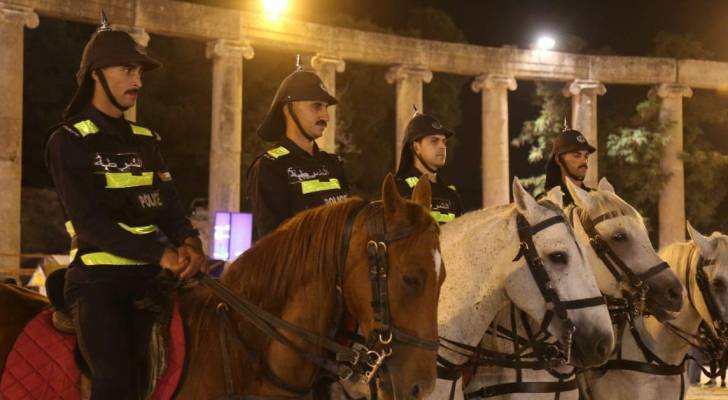 التواجد الأمني في مهرجان جرش يبعث الطمأنينة لدى الزوار