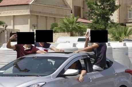 مئات المخالفات بحق مركبات شاركت بمواكب خريجين و أعراس