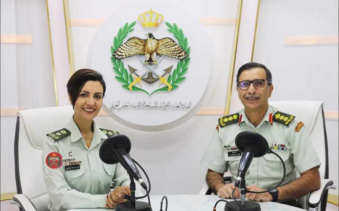 إذاعة الجيش العربي تستضيف العقيد الطبيب المثنى مصلح اليماني