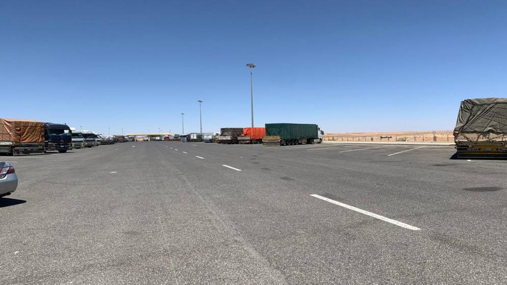 قرابة 5 آلاف شاحنة ينطبق عليها قرار منع السعودية الخاص بالشاحنات الأجنبية