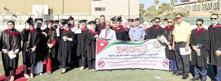 الشرطة المجتمعية تستمر بتنفيذ مبادرة  أفراحنا آمنة  ومبادره كفى في مديريتي إربد وغرب إربد