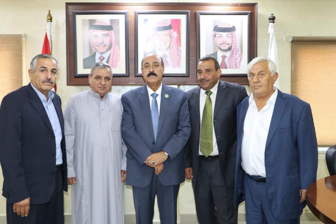 الشوبكي يلتقي رئيس واعضاء جمعية المتقاعدين العسكريين سلحوب