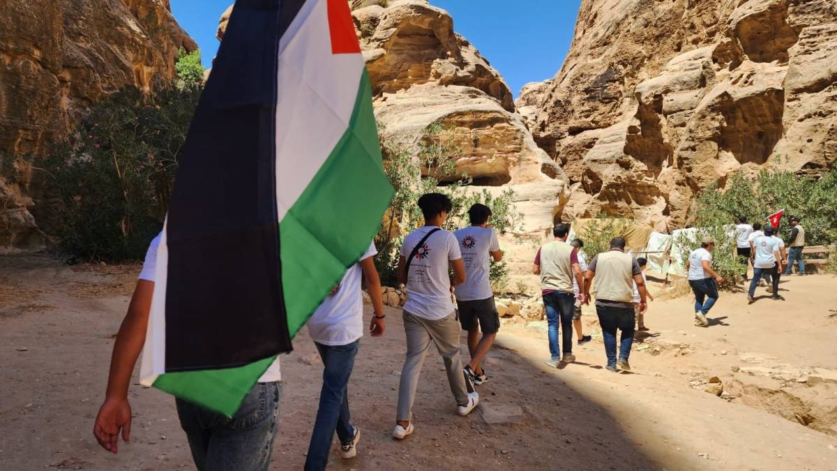 مديرية شباب البترا تنظم معسكرا للمسارات السياحية