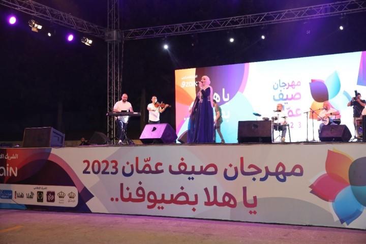 انطلاق مهرجان صيف عمان بامسية احيتها شرارة