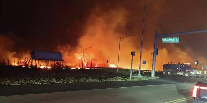 ارتفاع حصيلة ضحايا حرائق جزر هاواي الأمريكية إلى 93 قتيلاً