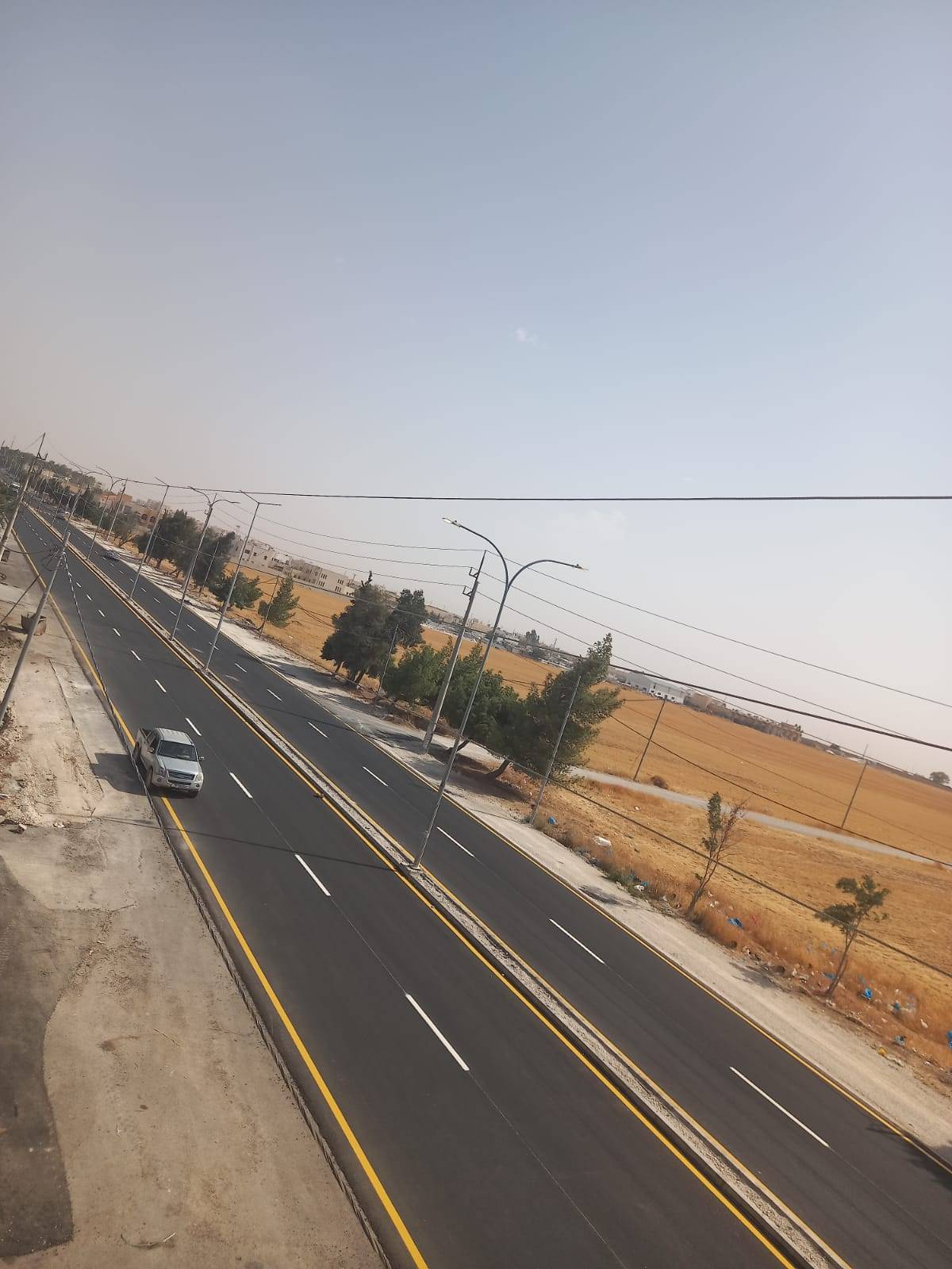 إعادة حركة السير لطريق حيوي في الكرك غدا