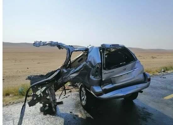 وفاة 3 أشخاص بحادث تدهور في الأزرق
