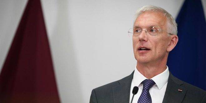 استقالة رئيس وزراء لاتفيا