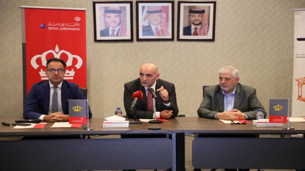 مذكرة تفاهم بين جمعية وكلاء السياحة والسفر والملكية الأردنية تعنى بالسياحة الوافدة