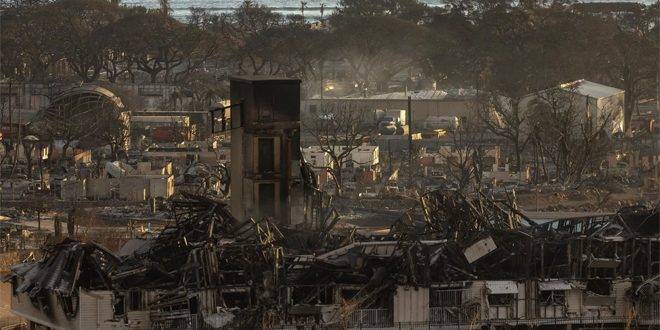 ارتفاع حصيلة ضحايا حرائق جزر هاواي إلى 99 قتيلاً