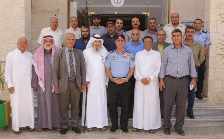 مدير شرطة المفرق يلتقي عددا من المتقاعدين العسكريين