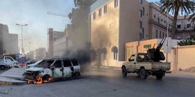 ليبيا…27 قتيلاً و106 مصابين جراء اشتباكات في طرابلس