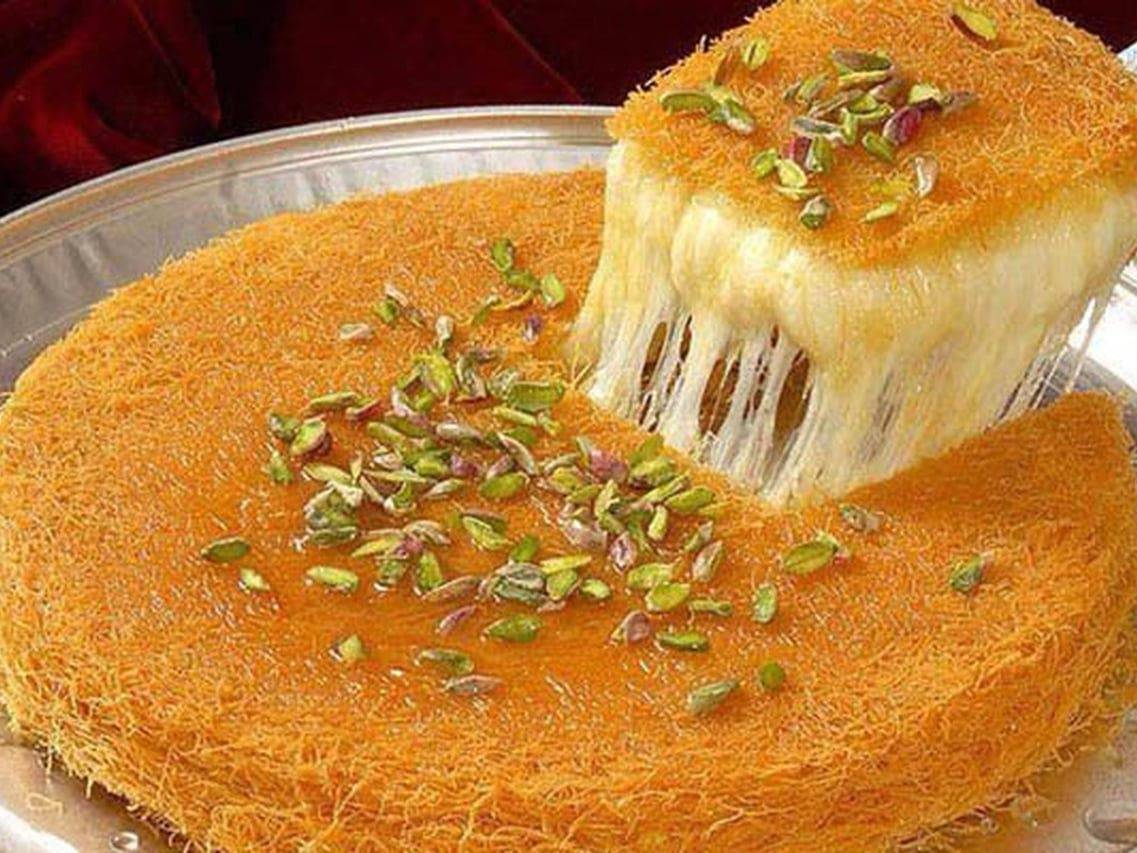 العواد: 4.5  7 دنانير سعر كيلو الكنافة حسب الحشوة