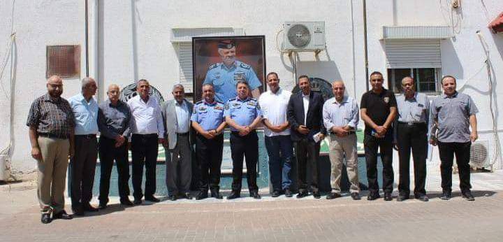 العقيد يزن الجراح يلتقي بمتقاعدين عسكريين في شمال عمان