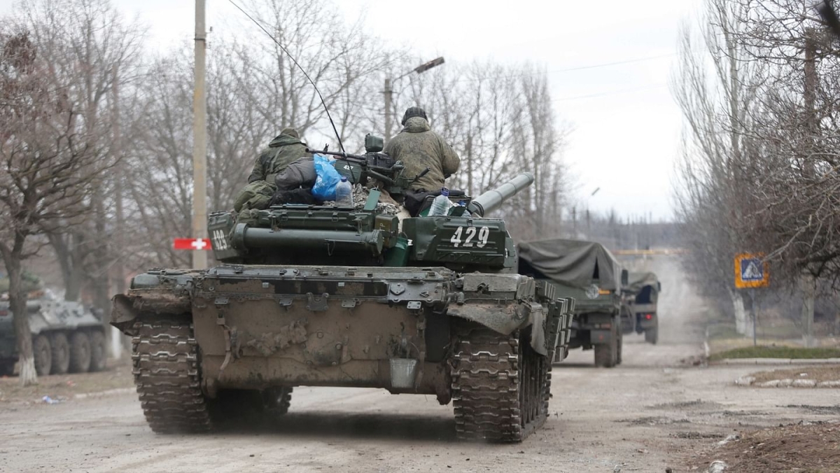 القوات الروسية تدمر قطارًا أوكرانيًّا محملًا بالذخيرة