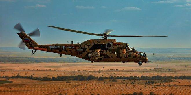 بيلاروس تتلقى الدفعة الأولى من المروحيات القتالية الروسية