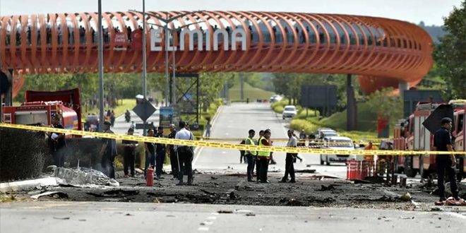 ماليزيا.. مصرع 10 أشخاص إثر تحطم طائرة خفيفة