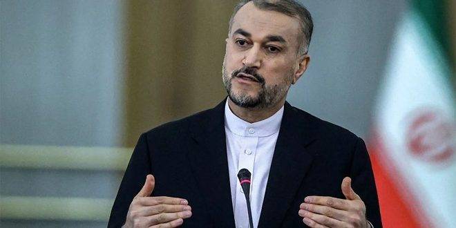 عبد اللهيان: الحوار مع بن سلمان كان صريحاً وشفافاً ومفيداً