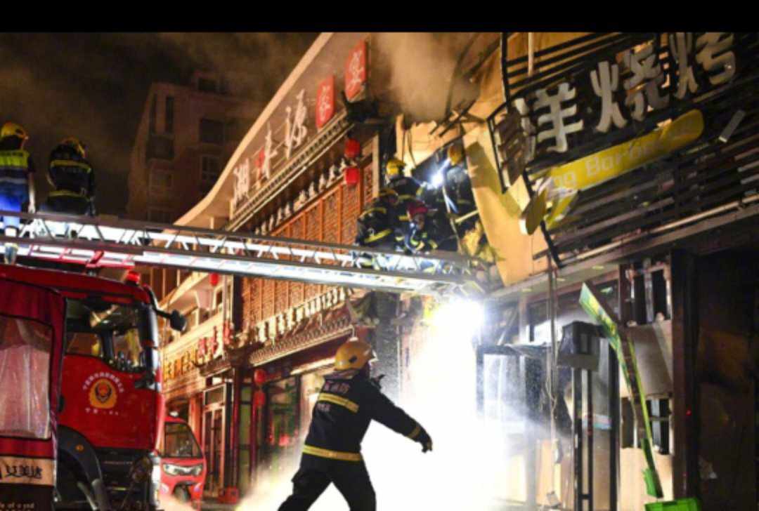 China: Hotel fire kills nine