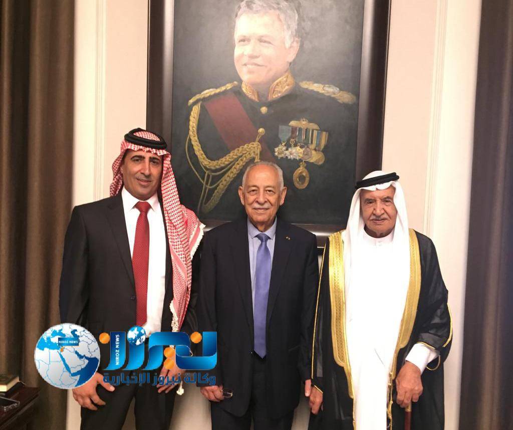رئيس الديوان الملكي العيسوي يستقبل الشيخ عيسى مصبح الجربان ..صور