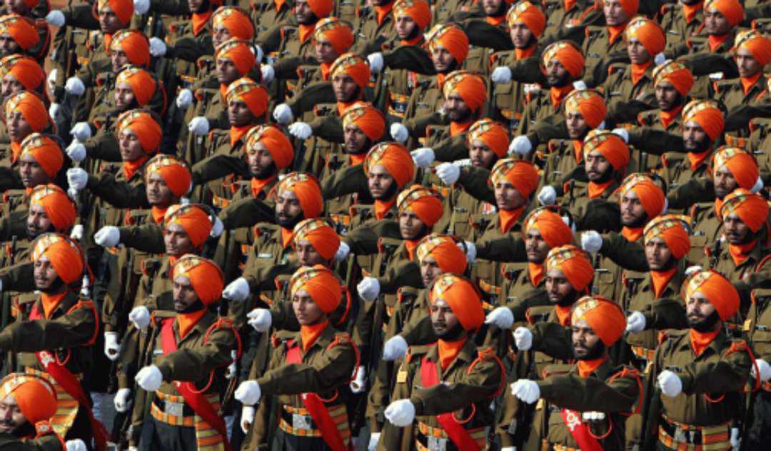 القوات الهندية ثالث جيش في العالم ...يبلغ قوامه مليوناً و325 ألفا