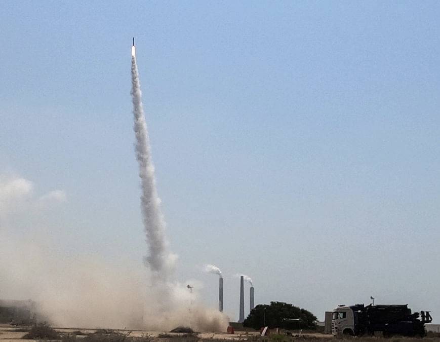 القبة الحديدية تعترض مسيّرة من قطاع غزة