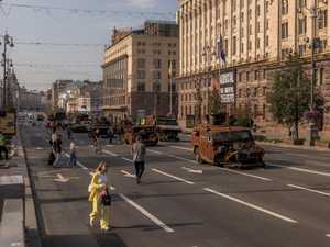 أوكرانيا ترد على معرض خردة الناتو بنفس الطريقة